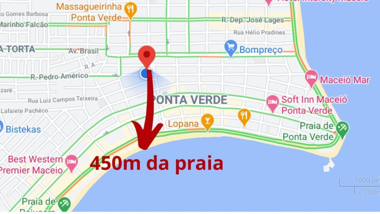 Apartamento Ponta Verde 3 Suites Масейо Экстерьер фото